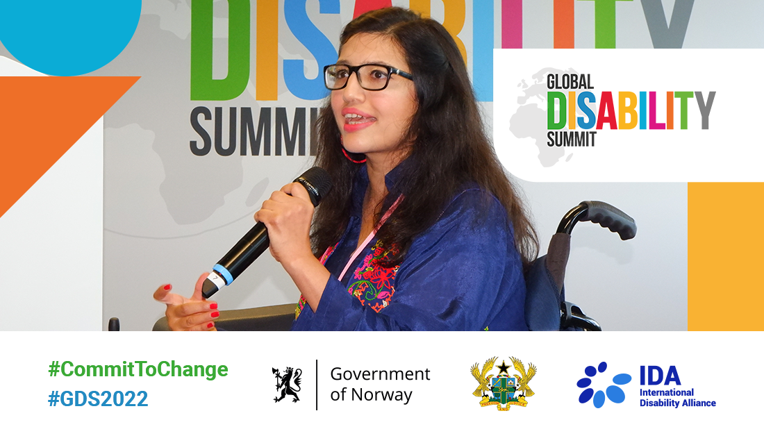 Handicap International neemt deel aan de Global Disability Summit om de stem van de vele mensen met een handicap overal ter wereld te laten horen.