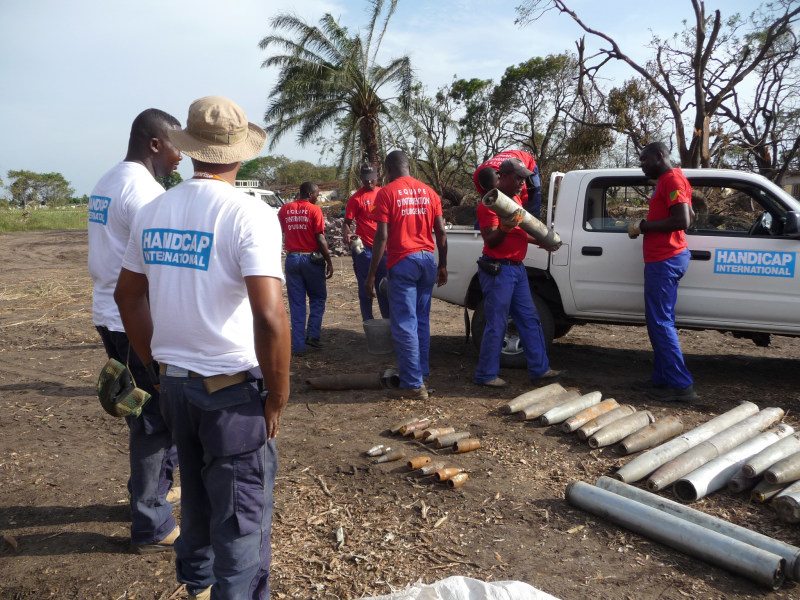 Foto van noodhulpteam in COngo-Brazzaville