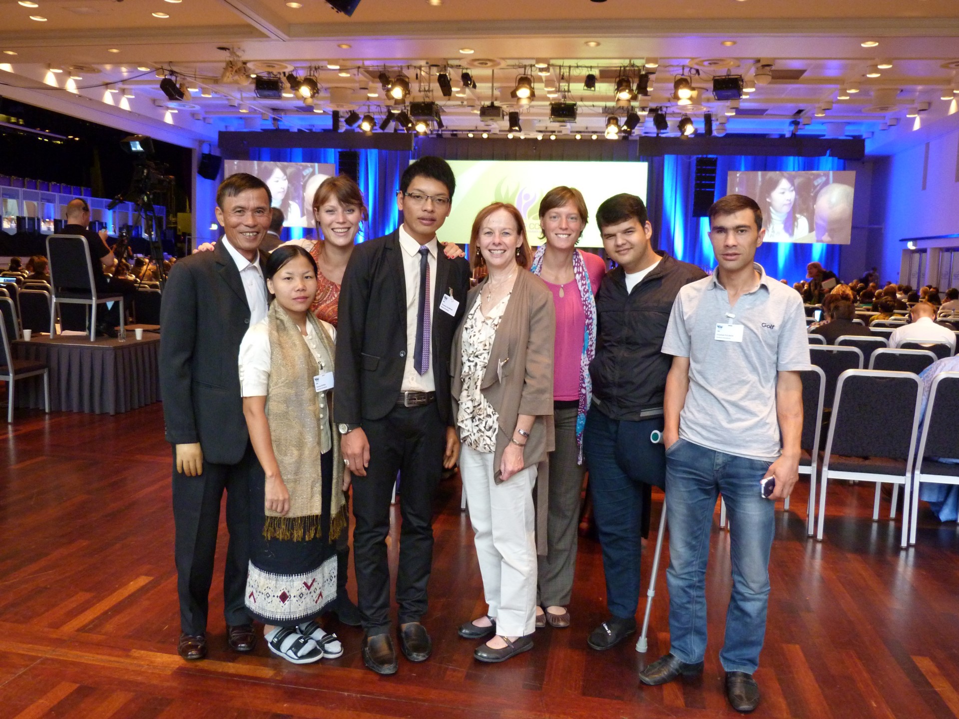 image of the ban advocates team at the Oslo conference